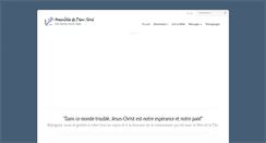 Desktop Screenshot of eglise-evangeliquedugolfe.fr