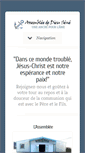 Mobile Screenshot of eglise-evangeliquedugolfe.fr